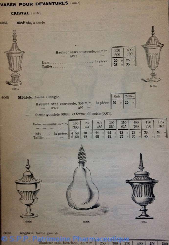 science catalogue pharmacie centrale 1905
