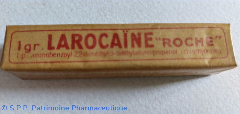 LAROCAÏNE 1 GR. Roche science pharmacie larocaine 1 gr roche