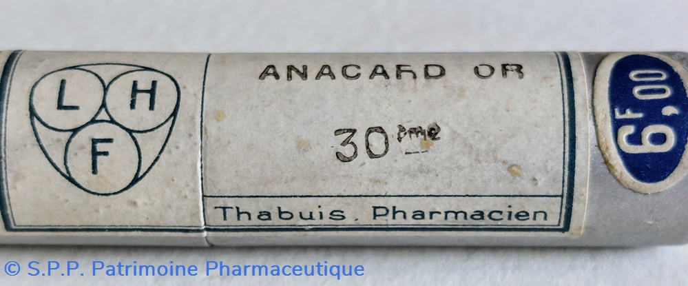 science anacard or homeopathie