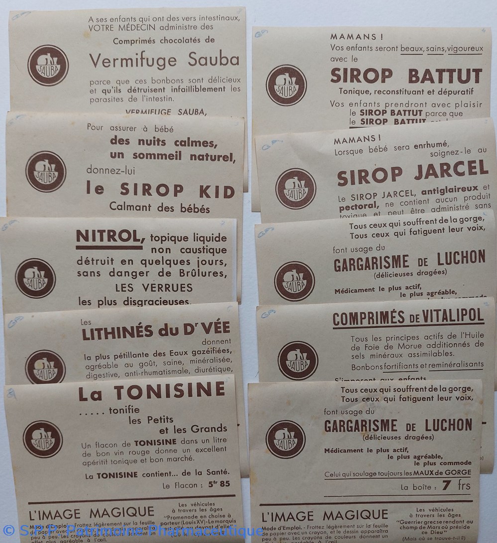 objets publicitaires l image magique laboratoires sauba