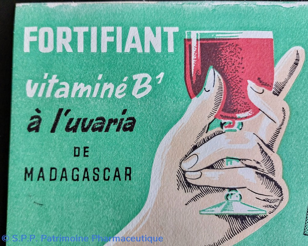science pharmacie extrait de frileuse vitamine b1 buvard