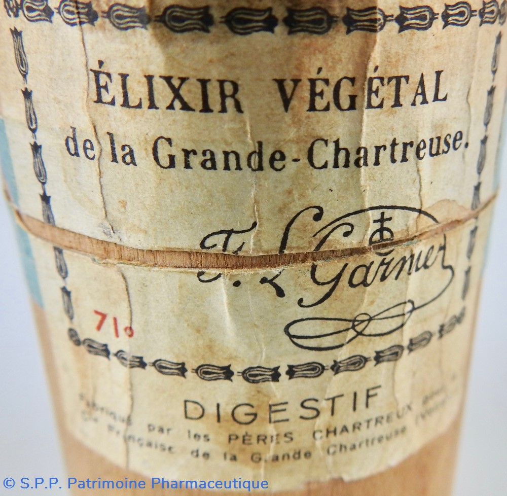 ELIXIR VEGETAL de la Grande Chartreuse 4 science pharmacie elixir vegetal de la grande chartreuse
