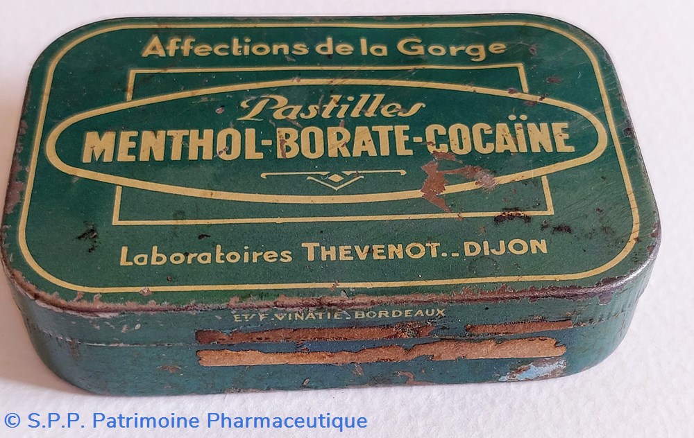 science menthol borate cocaine pastilles