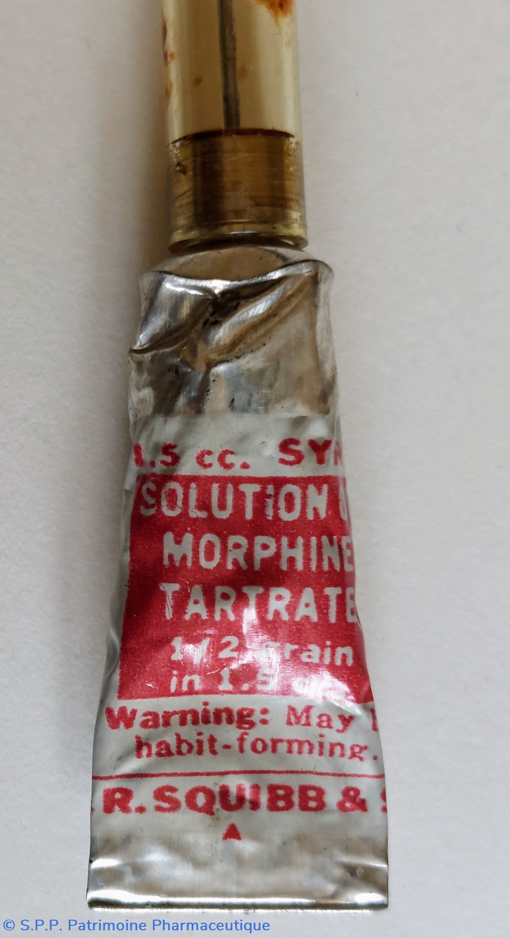 SOLUTION de MORPHINE TARTRATE ( Tube) 4 science solution de morphine tartrate tube