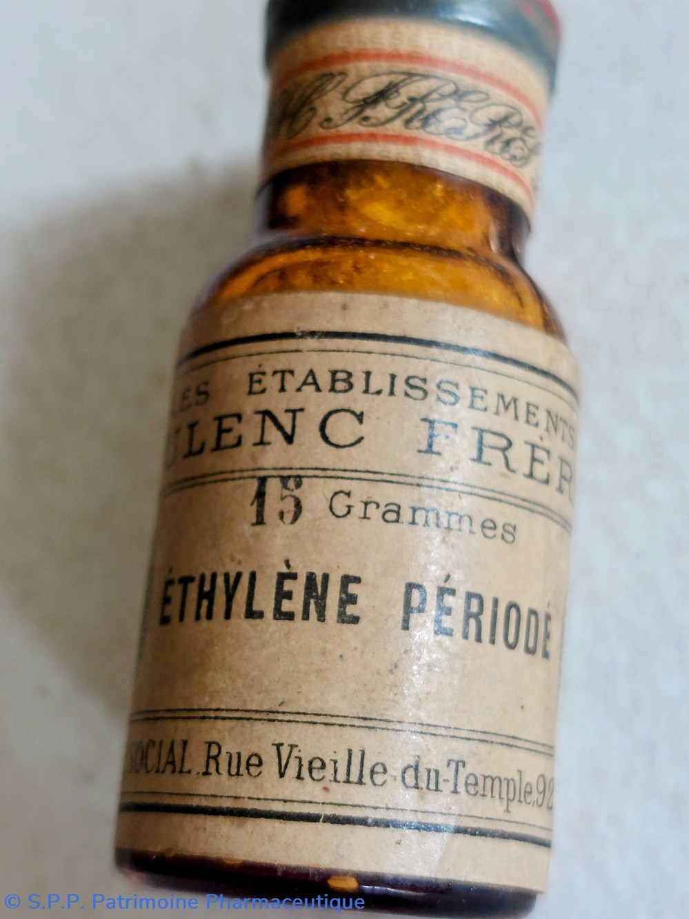ETHYLÈNE PÉRIODE 15 G.- Poulenc Fréres science pharmacie ethylene periode 15 g poulenc freres