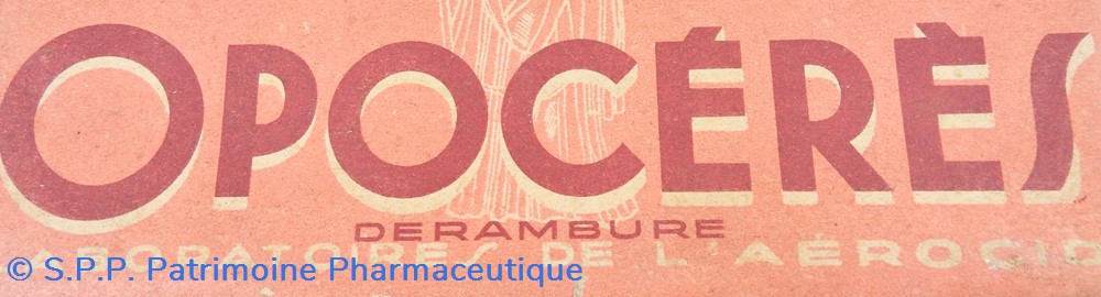 OPOCERES Derambure 3 science pharmacie opoceres derambure