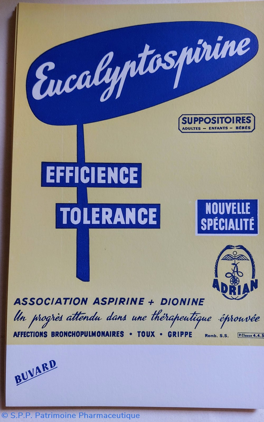 science pharmacie eucalyptospirine suppositoires adrian