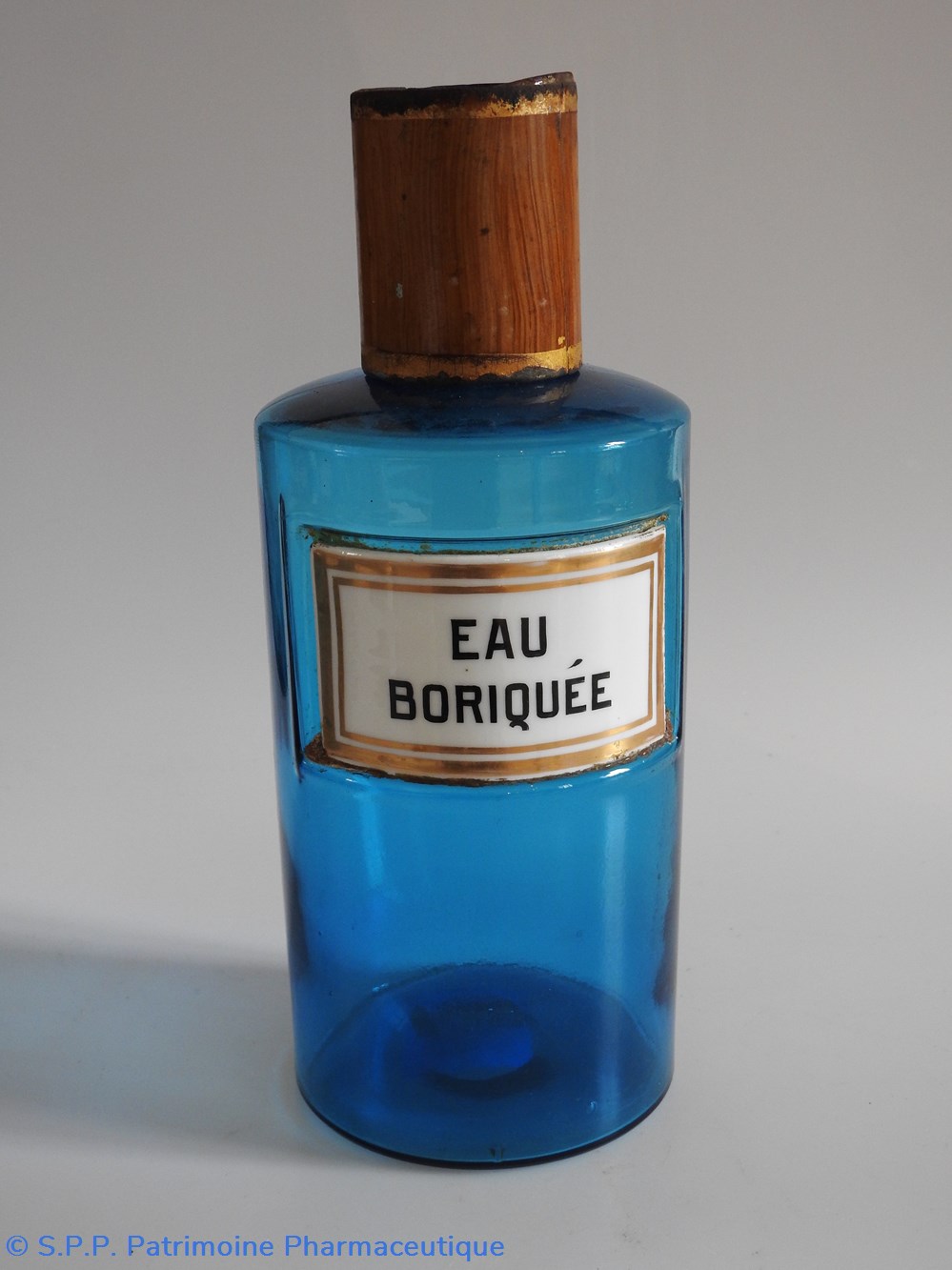 EAU BORIQUÉE flacon G.M. science pharmacie eau boriquee flacon g m