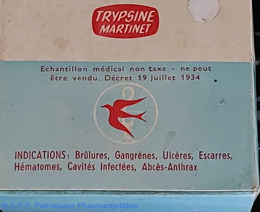 TRYPSINE MARTINET 50 mg ( 2 flacons) 8 science pharmacie trypsine martinet 50 mg 2 flacons