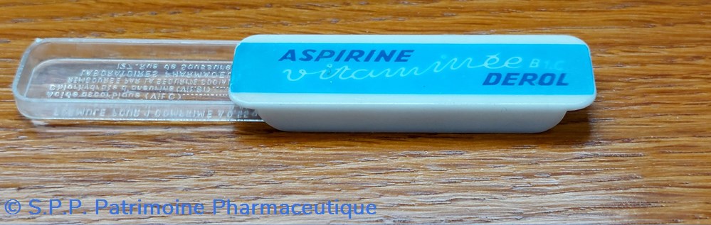 ÉTUI D'ASPIRINE vitaminée B1 C ( Pilulier) 3 science etui aspirine vitaminee b1 c pilulier