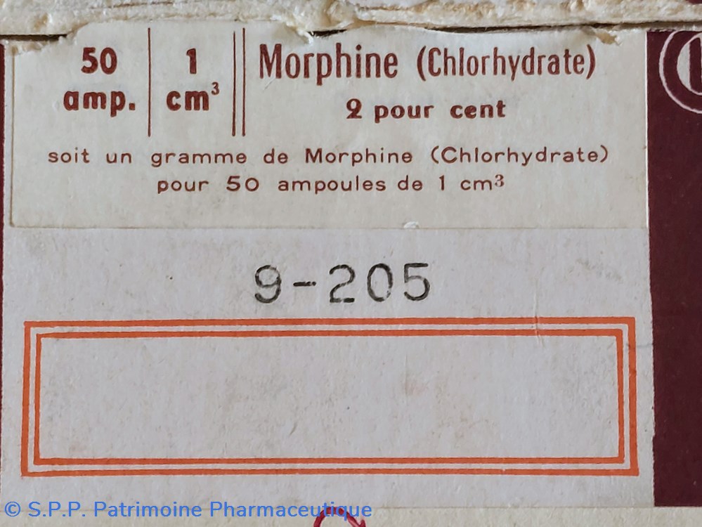 science pharmacie morphine chlorhydrate 2 50 ampoules