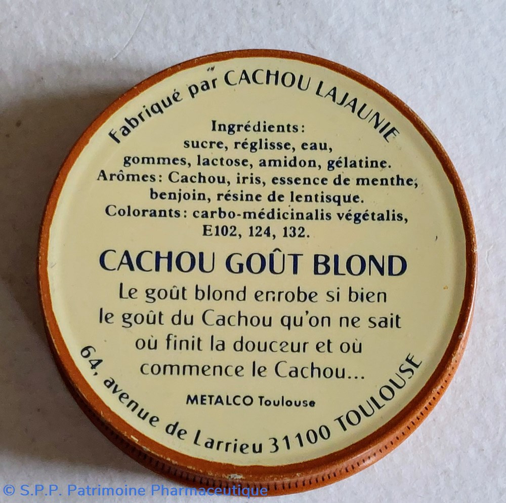 CACHOU LAJAUNIE goût blond 3 science cachou lajaunie gout blond