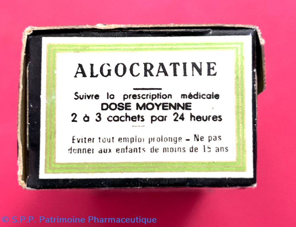 science pharmacie algocratine cachets