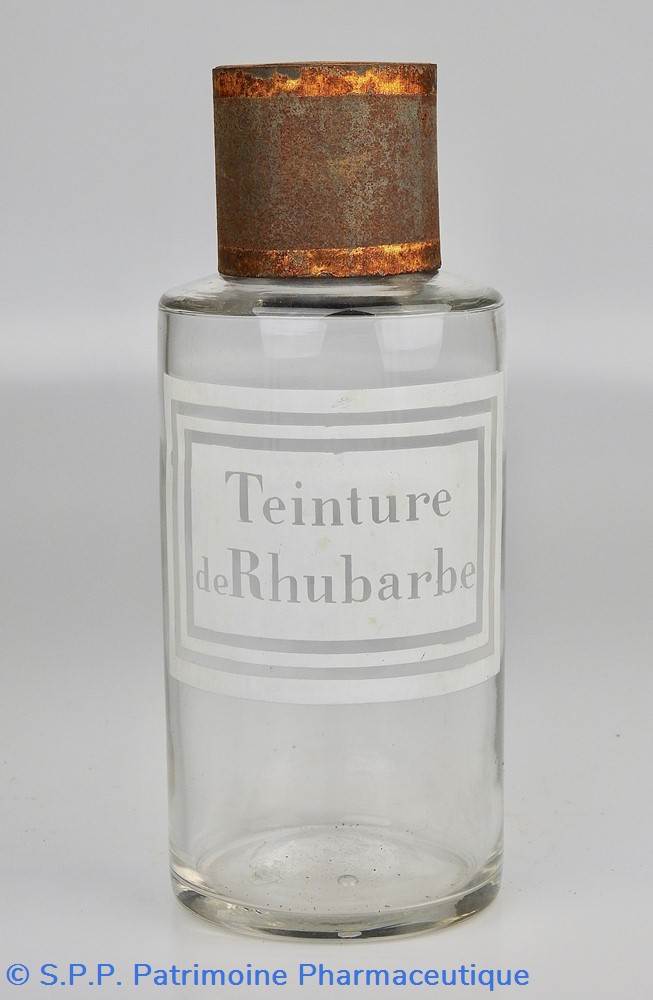 science flacon en verre petit modele etiquette blanche pharmacie ravasse