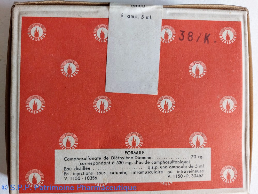 science pharmacie solucamphre delalande