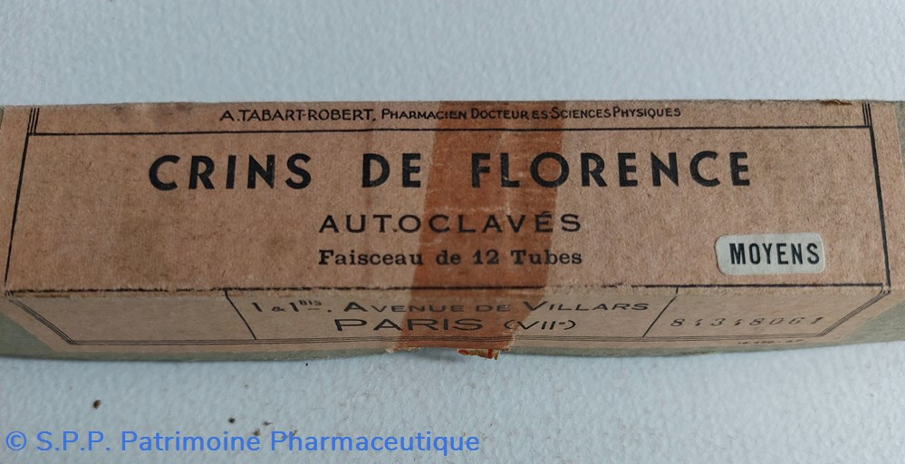 Crins de Florence Autoclavés moyens 2 science pharmacie crins de florence autoclaves moyens