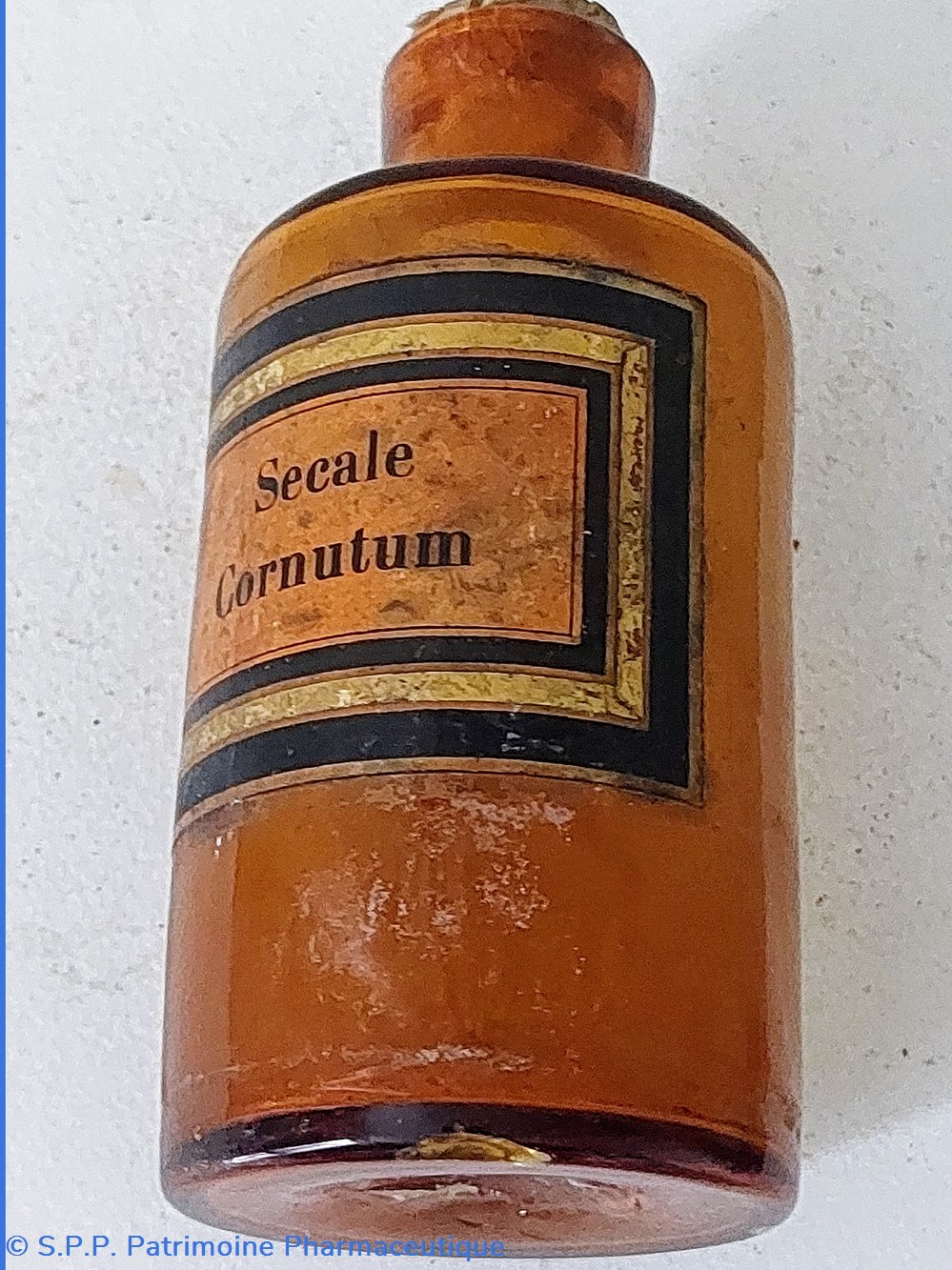 science pharmacie secale cornutum flacon en verre ambre