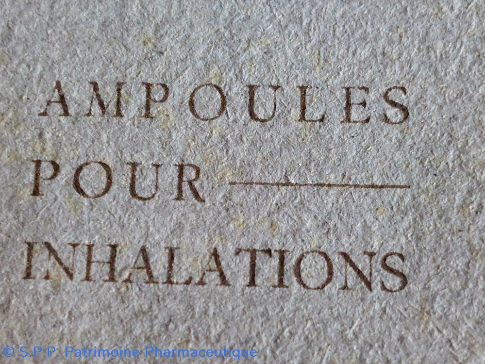 IODURE D'ÉTHYLE Ampoules pour inhalations 7 science iodure ethyle ampoules pour inhalations