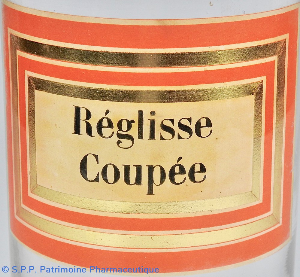 Flacon en verre Herboristerie grand modèle Pharmacie RAVASSE 2 science flacon en verre herboristerie grand modele pharmacie ravasse