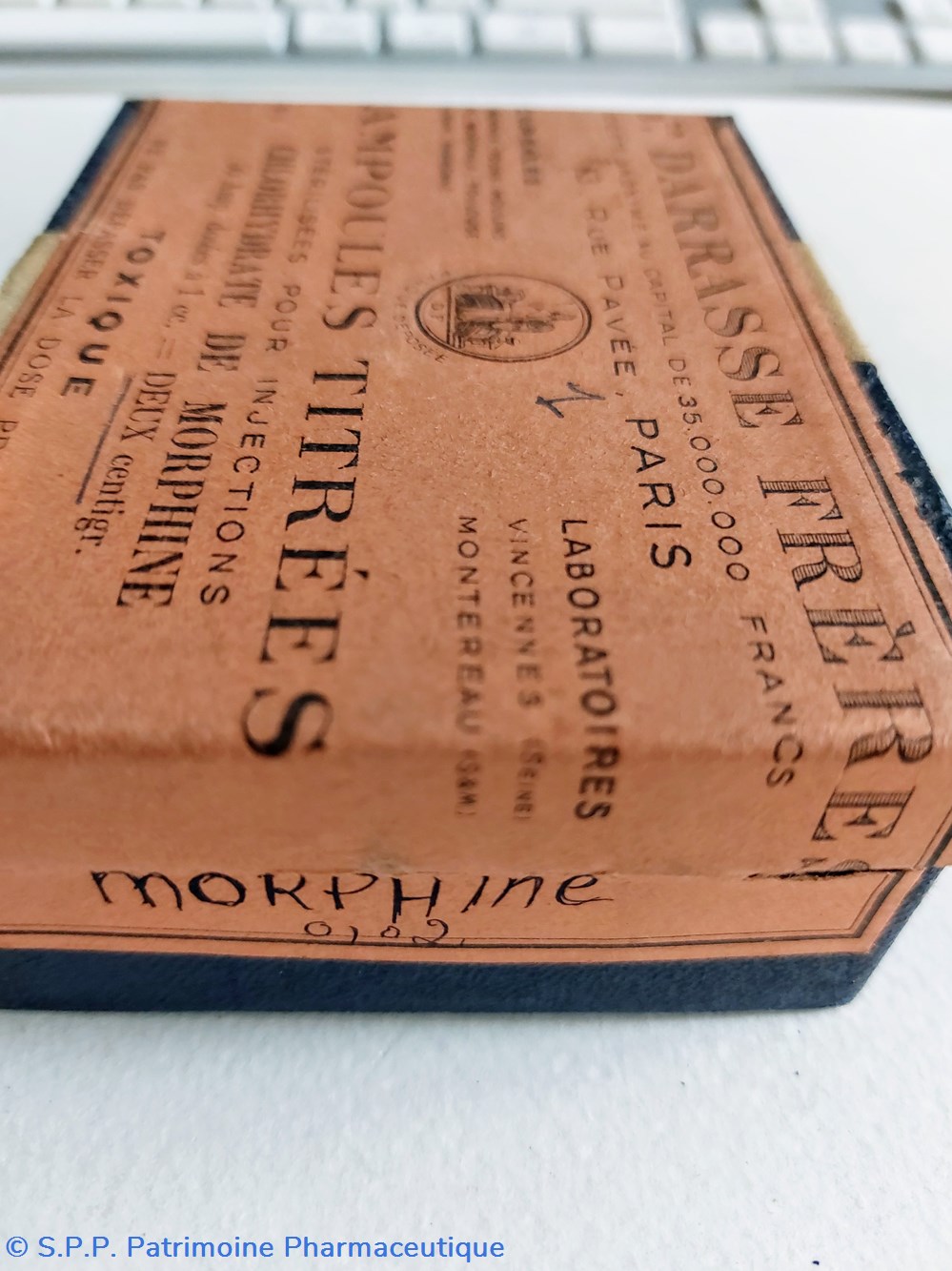 science pharmacie 50 ampoules chlorhydrate de morphine