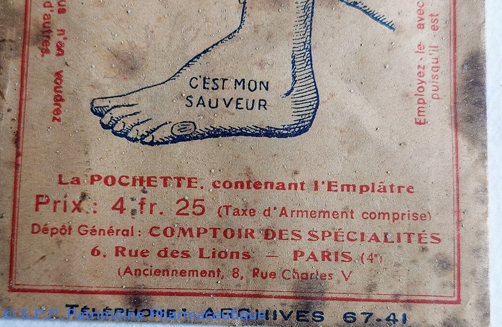science pharmacie emplatre le sauveur des pieds