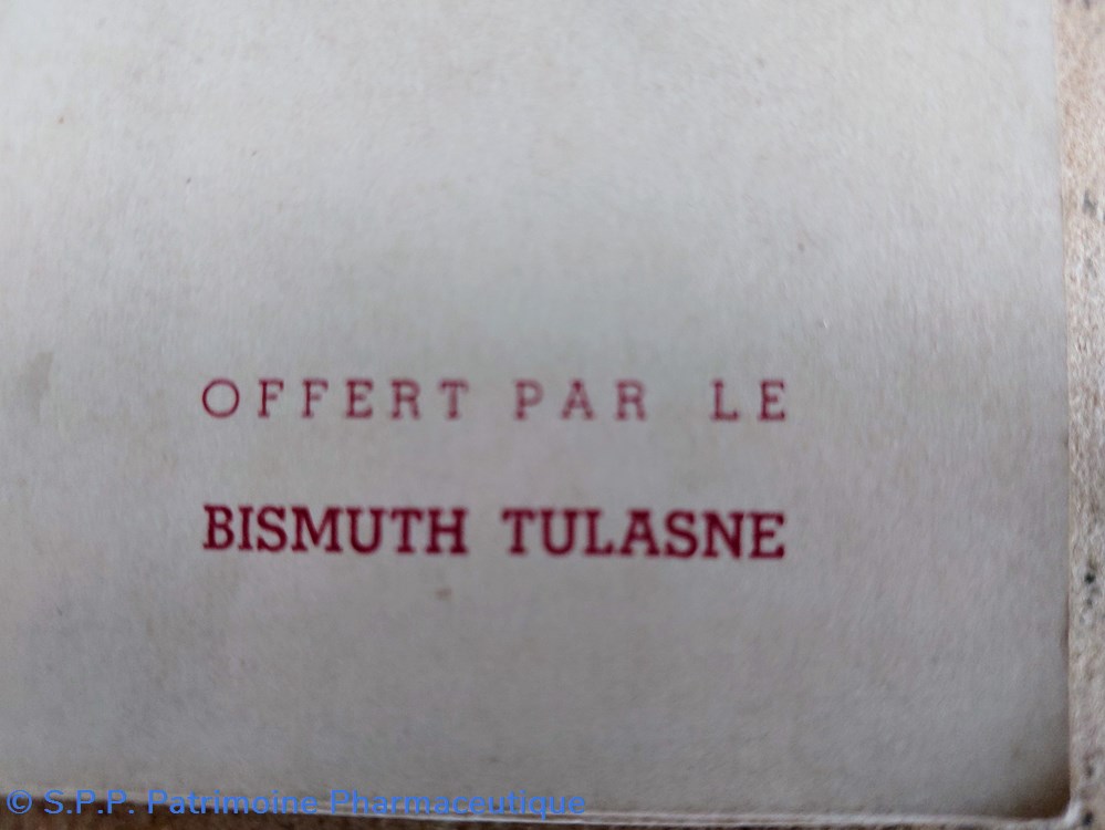 Bismuth TULASNE / Fables de La Fontaine 3 objets publicitaires bismuth tulasne fables de la fontaine
