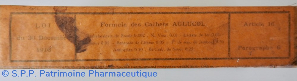 science pharmacie cachets aglucol