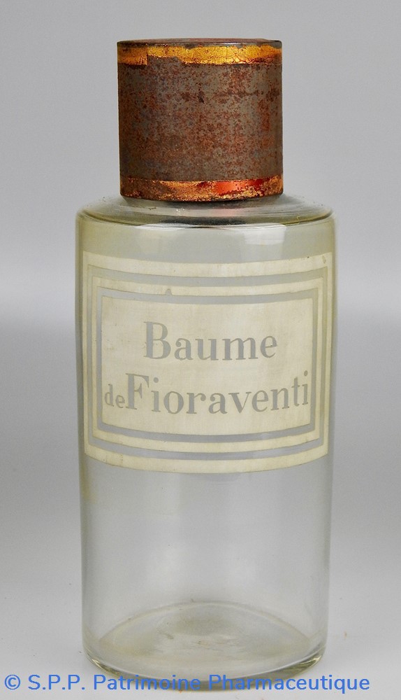 science flacon en verre grand modele etiquette blanche pharmacie ravasse