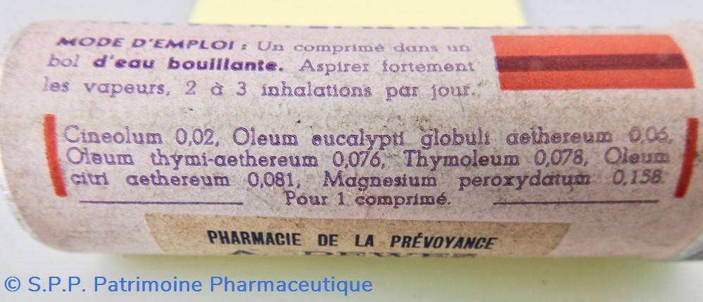COMPRIMÉS INHALANTS 2 science pharmacie comprimes inhalants