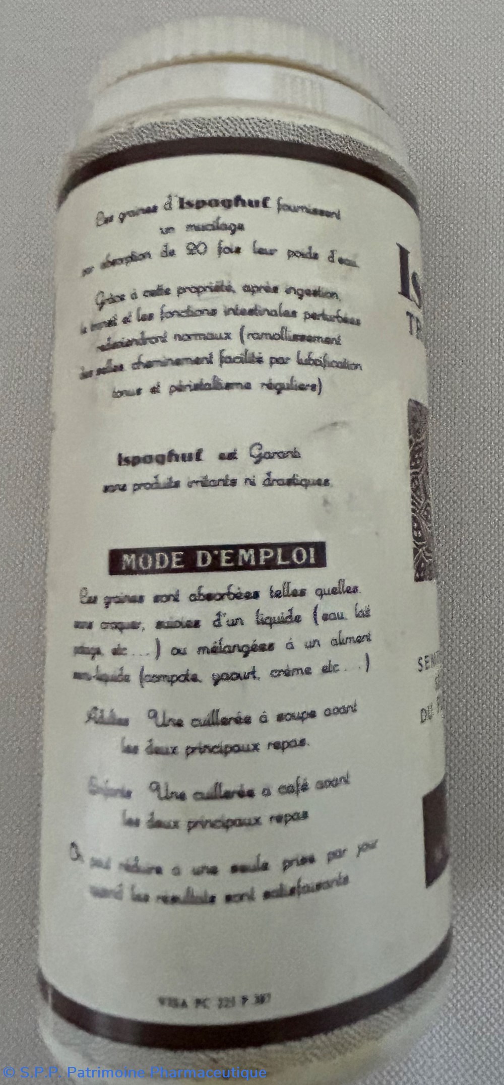 science pharmacie ispaghul trouette perret