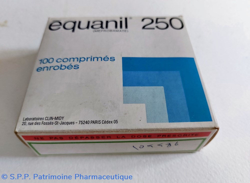 EQUANIL 250 (Comprimés enrobés) science equanil 250 comprimes enrobes