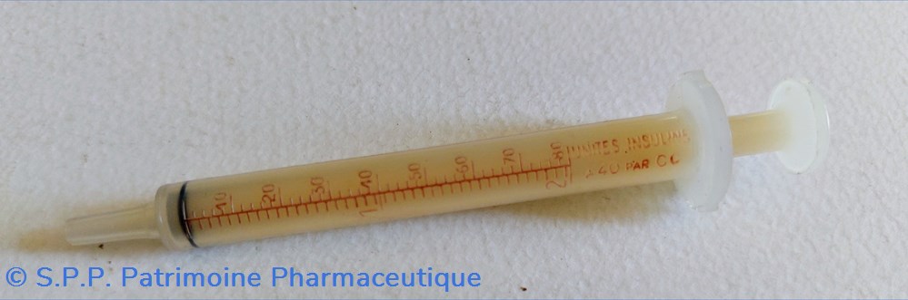 science pharmacie seringue a insuline en plastique sesi