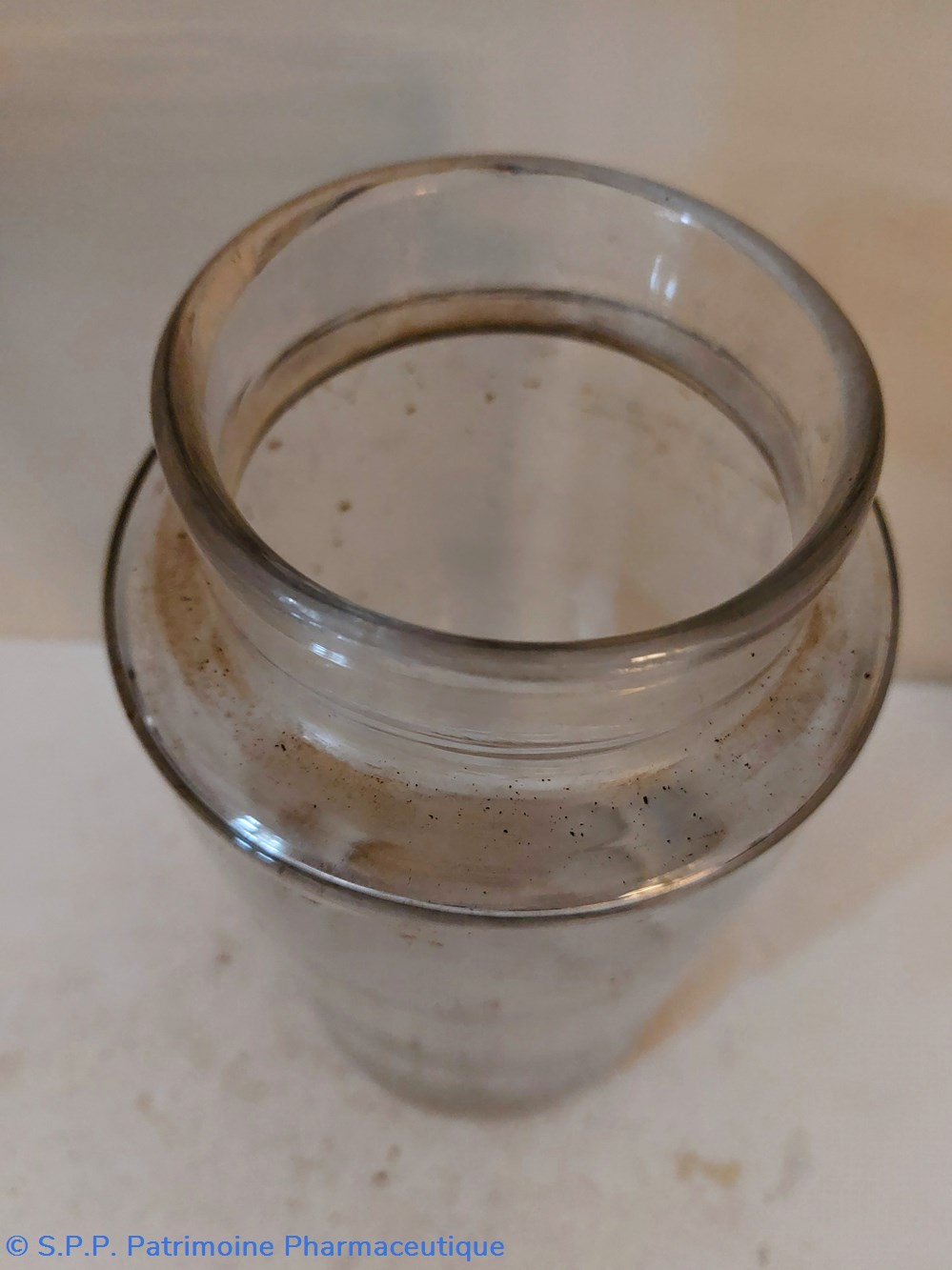 Pot de Pharmacie en verre blanc h 22.5 cm 2 science pot de pharmacie en verre blanc h 22 5 cm