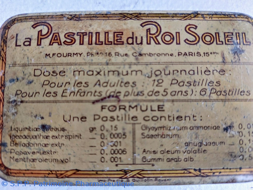 science pharmacie la pastille du roi soleil m fourmy