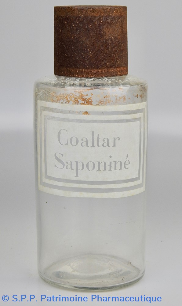 science flacon en verre grand modele etiquette blanche pharmacie ravasse