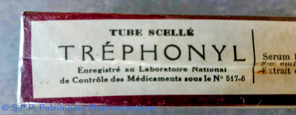 TREPHONYL flacons ampoules 2 science trephonyl flacons ampoules