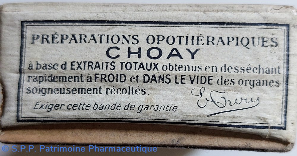 science pharmacie cachets pluriglandulaires m choay