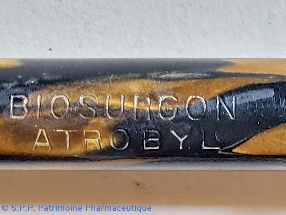 ATROBYL BIOSURGON / Stylo à mines 2 objets publicitaires atrobyl biosurgon stylo a mines