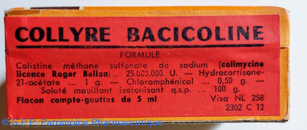 COLLYRE BACICOLINE CHIBRET 5 ml 5 science pharmacie collyre bacicoline chibret 5 ml