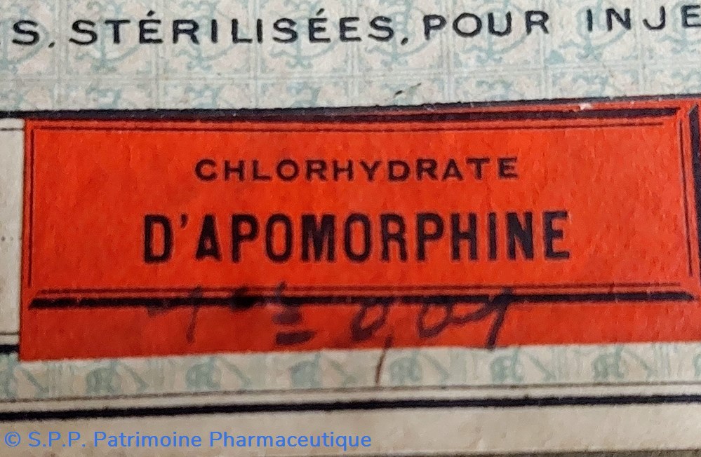 science pharmacie chlorhydrate apomorphine 12 ampoules
