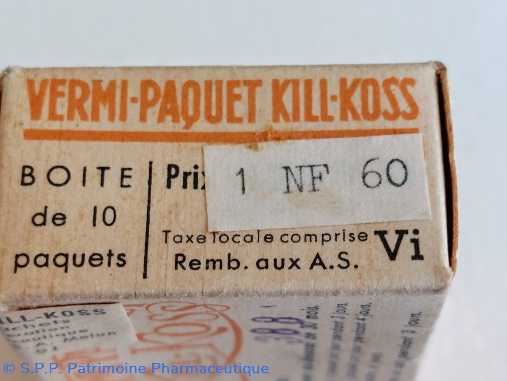 VERMI - PAQUET KILL- KOSS (poudre) 5 science vermi paquet kill koss poudre