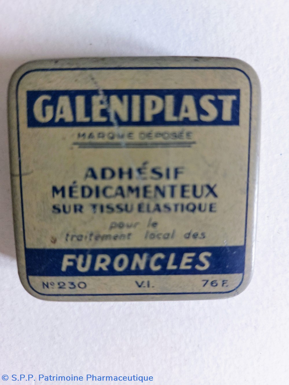 GALENIPLAST Adhésif / furoncles (76F.) science pharmacie galeniplast adhesif furoncles 76f