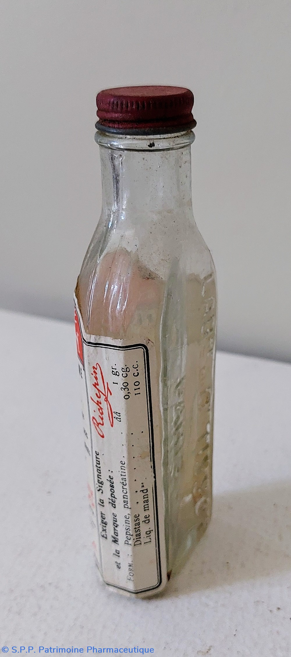 Élixir Diasto- Pepsine RICHEPIN Lab Tissot 6 science pharmacie elixir diasto pepsine richepin lab tissot