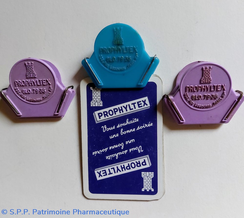 PROPHYLTEX / Pinces à documents 3 objets publicitaires prophyltex pinces a documents