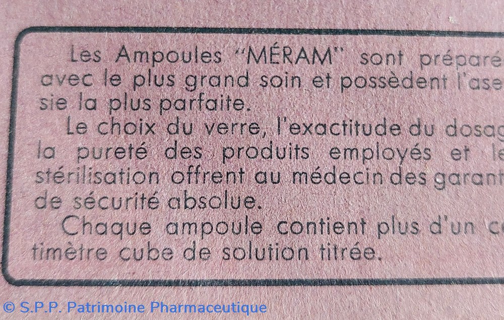 science pharmacie ampoules meram copecainementhol menthol alcool