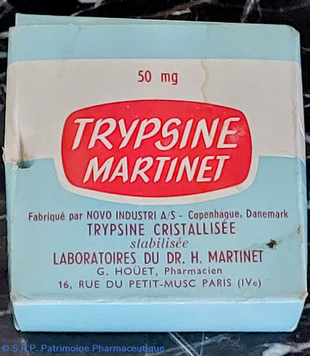 TRYPSINE MARTINET 50 mg ( 2 flacons) 5 science pharmacie trypsine martinet 50 mg 2 flacons