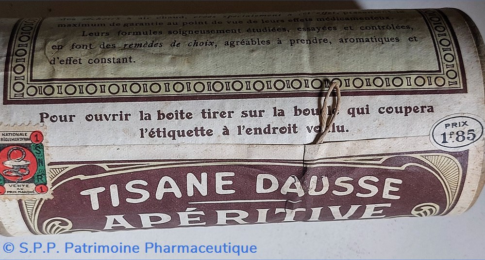TISANE DAUSSE APÉRITIVE 3 science pharmacie tisane dausse aperitive