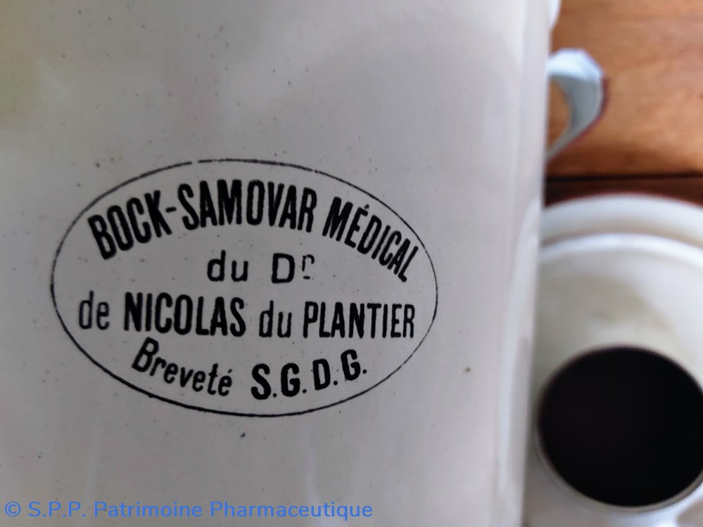 science pharmacie bock samovar du dr de nicolas du plantier