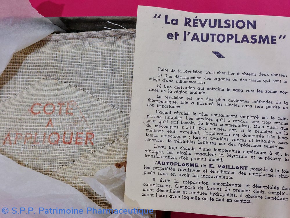 science pharmacie autoplasme vaillant cataplasme sinapise