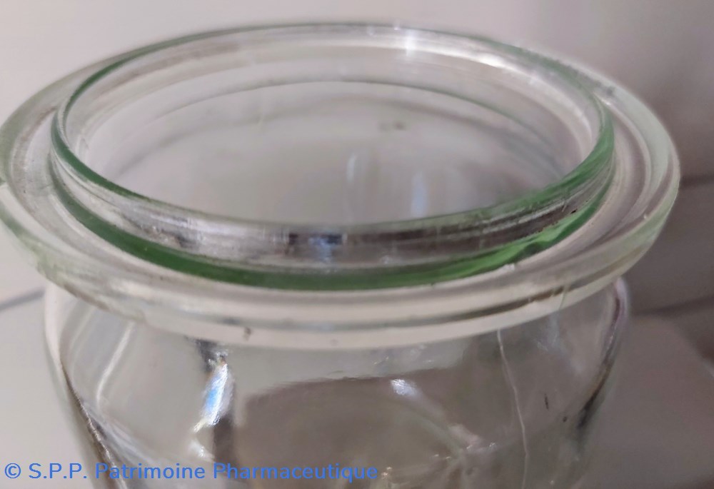 Bocal cylindrique de laboratoire en verre épais 3 science pharmacie bocal cylindrique de laboratoire en verre epais